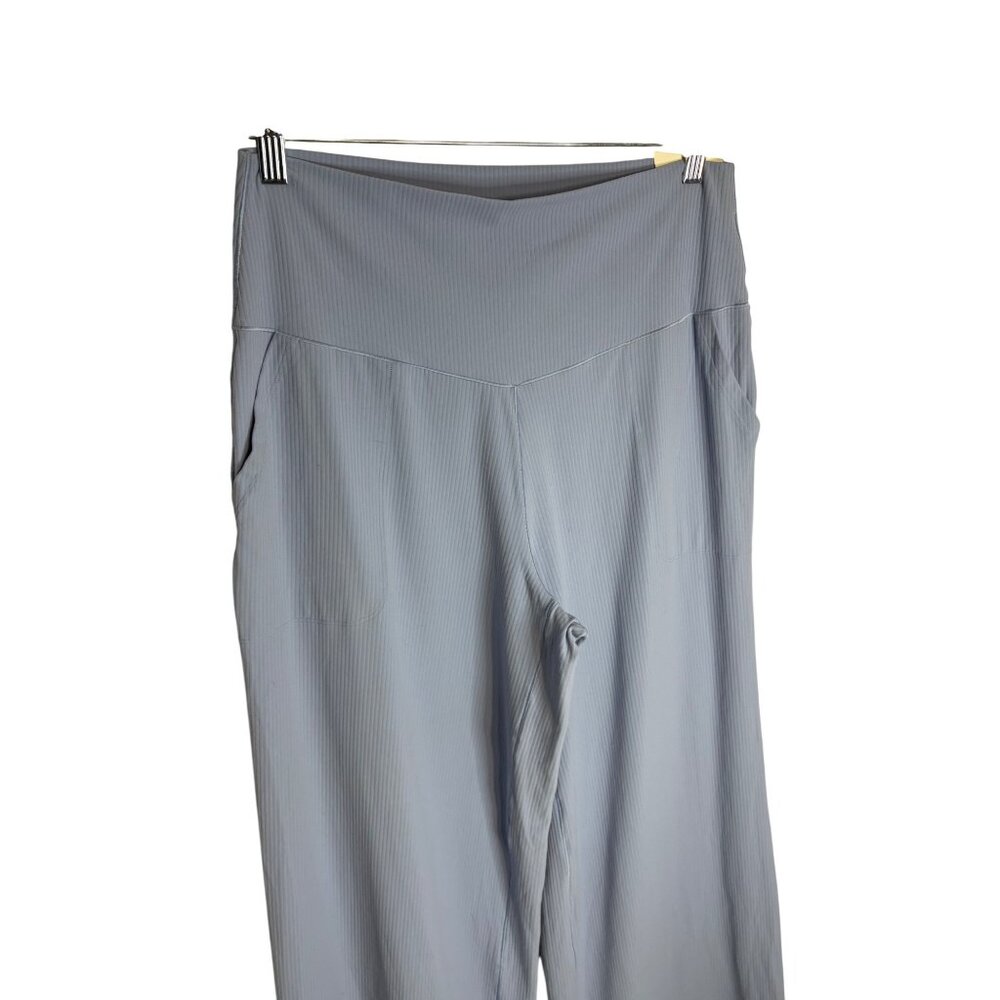 NWT OFFLINE By Aerie Real Me XTRA Ribbed High Waisted Trouser Blue-sz XL - Picture 8 of 12